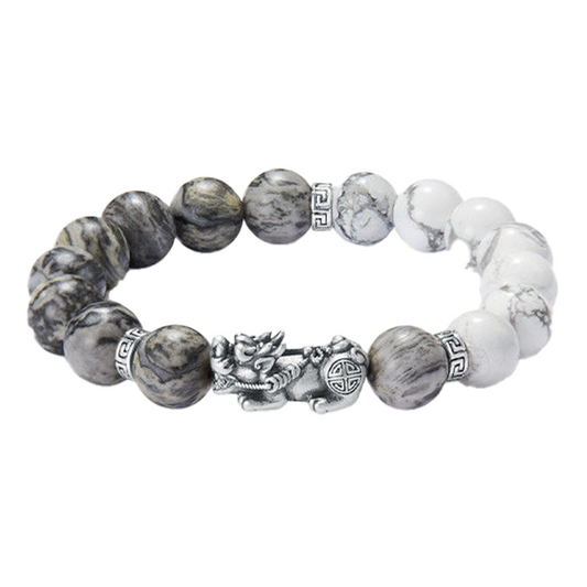 Pixiu Matching Couple Bracelets – S999 Silver Wealth & Protection Charm for Him and Her