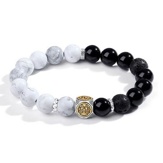 Sterling Silver Motivation Bracelet – ‘Chase the Sky’ Design for Men