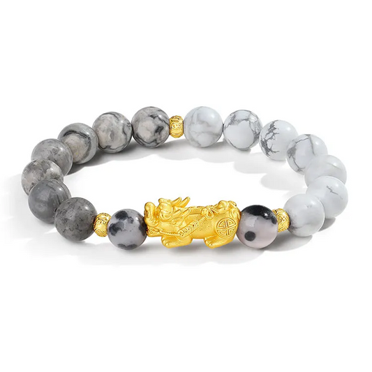 999 Silver Pixiu Energy Bracelet – Prosperity & Protection Amulet